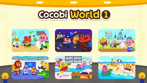 Скриншот 1 — Cocobi World 1 - Kids Game