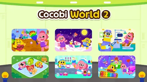Скриншот 1 — Cocobi World 2 -Kids Game Play