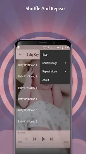 Скриншот 3 — Baby Cry Sounds