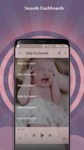Скриншот 4 — Baby Cry Sounds