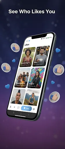 Скриншот 3 — Kikar: Dating, Chat & Match