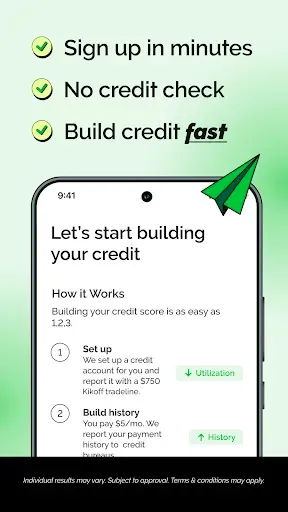 Скриншот 3 — Kikoff - Build Credit Quickly