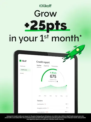 Скриншот 7 — Kikoff - Build Credit Quickly