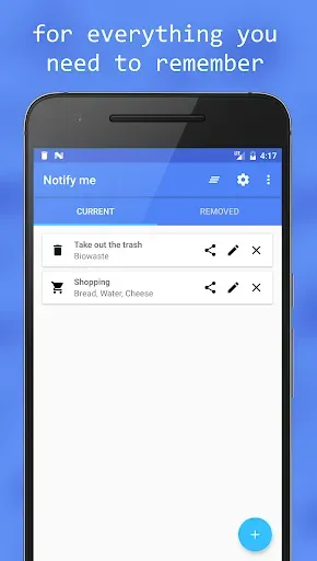 Скриншот 3 — Notify me - Notification bar