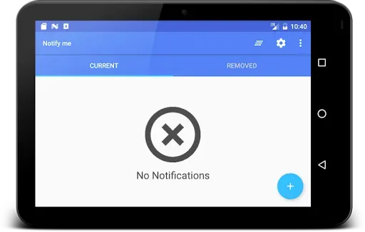 Скриншот 7 — Notify me - Notification bar