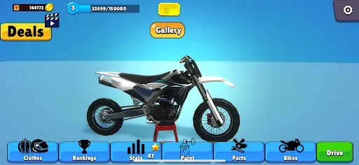 Скриншот 1 — Wheelie King 6 Grau de Moto