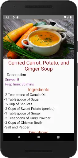 Скриншот 5 — Gout Recipes