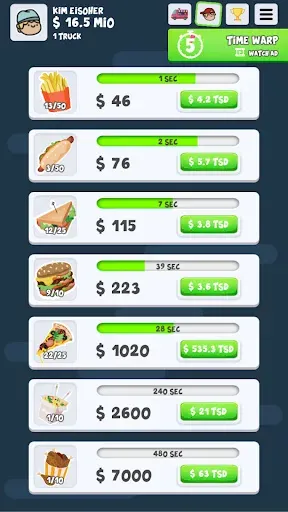 Скриншот 4 — Idle: Foodtruck