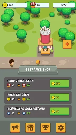 Скриншот 1 — Street Food Idle