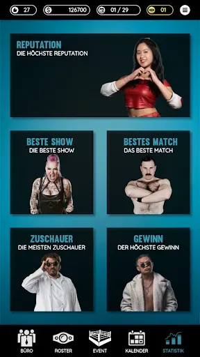Скриншот 3 — Wrestling Manager Mobile