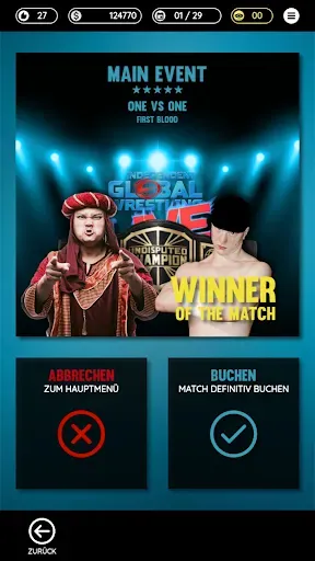Скриншот 6 — Wrestling Manager Mobile