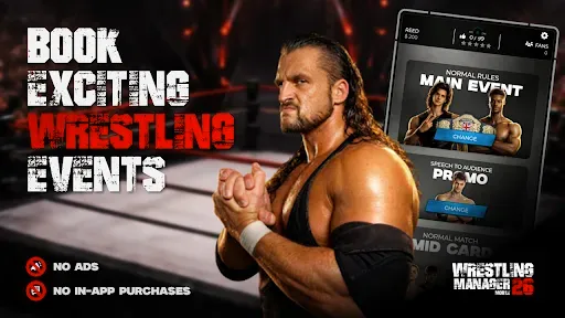 Скриншот 2 — Wrestling Manager Mobile 26