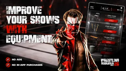 Скриншот 4 — Wrestling Manager Mobile 26
