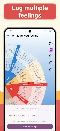 Скриншот 3 — My Feelings Wheel