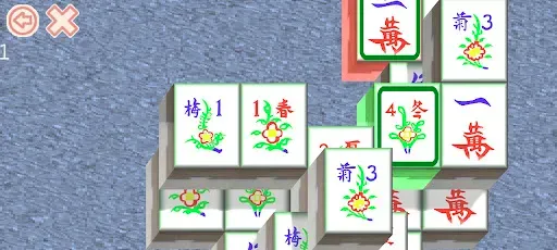 Скриншот 1 — Kindgames Mahjong Solitaire