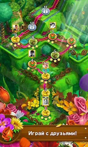 Скриншот 4 — Blossom Blast Saga