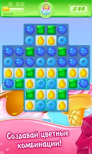 Скриншот 2 — Candy Crush Jelly Saga
