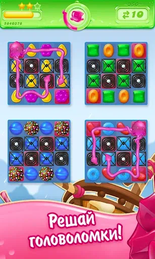 Скриншот 4 — Candy Crush Jelly Saga