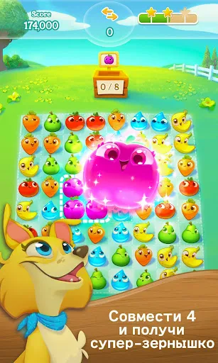 Скриншот 1 — Farm Heroes Super Saga