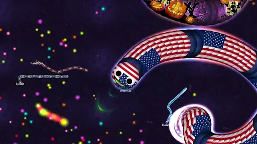 Скриншот 4 — Worm.io - Snake & Worm IO Game