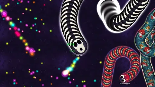Скриншот 5 — Worm.io - Snake & Worm IO Game