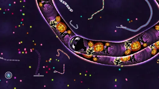 Скриншот 6 — Worm.io - Snake & Worm IO Game