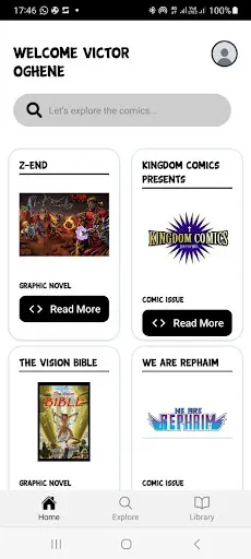Скриншот 4 — Kingdom Comics App