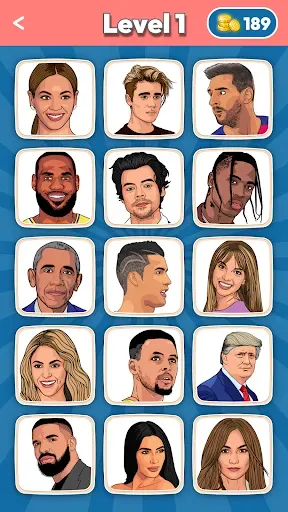 Скриншот 1 — Guess the Celebrities