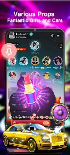 Скриншот 2 — ViYa - Group Voice Chat Rooms