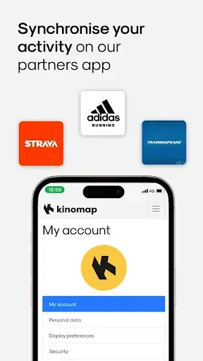 Скриншот 8 — Kinomap: Ride Run Row Indoor