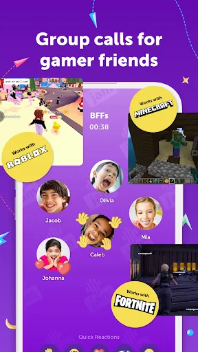 Скриншот 7 — Kinzoo: Fun All-Ages Messenger