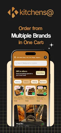 Скриншот 1 — Kitchens@ Food Delivery