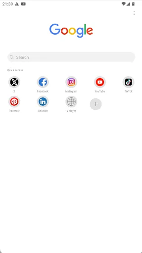 Скриншот 1 — Kiwi Browser - Fast & Quiet