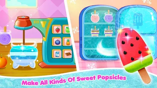 Скриншот 1 — Dessert Cooking:ice candy make