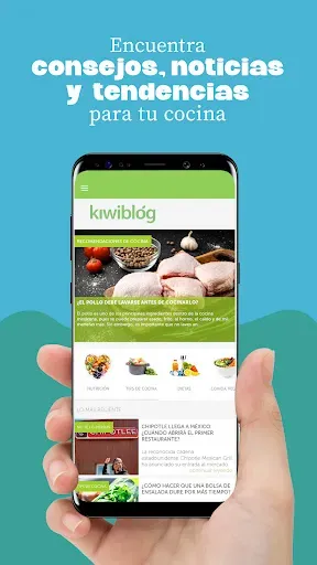 Скриншот 3 — Recetas Kiwilimón