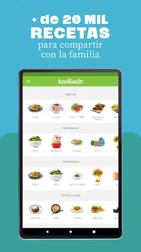 Скриншот 5 — Recetas Kiwilimón