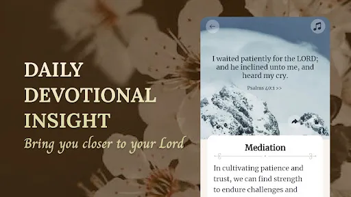 Скриншот 2 — Daily Bible - Verse+Audio