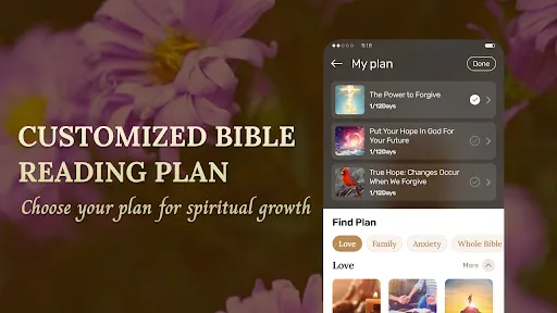 Скриншот 5 — Daily Bible - Verse+Audio