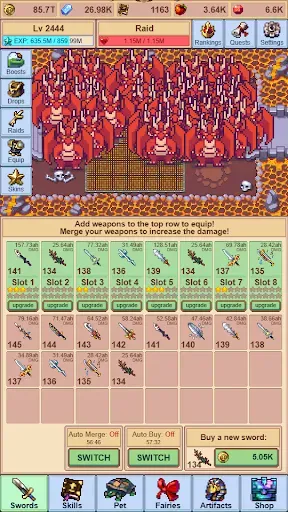 Скриншот 4 — Idle Sword Master