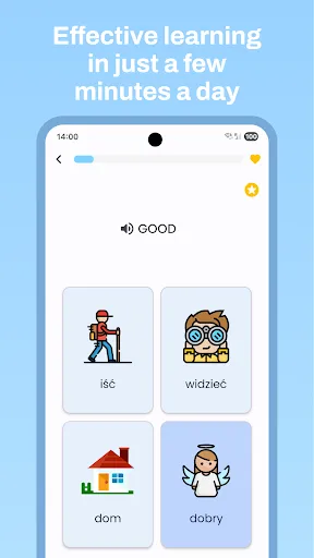Скриншот 1 — Learn English with Livango