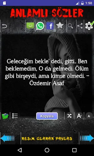 Скриншот 2 — Anlamlı Sözler