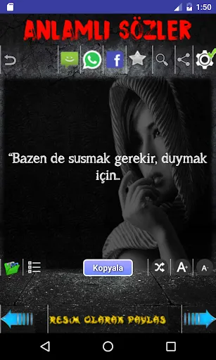 Скриншот 3 — Anlamlı Sözler