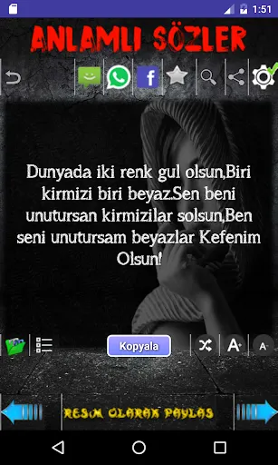 Скриншот 6 — Anlamlı Sözler