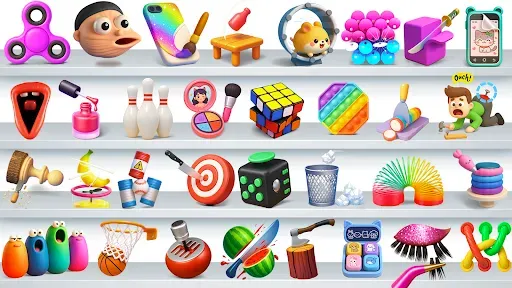Скриншот 2 — Satisfying Toys : Calm Games