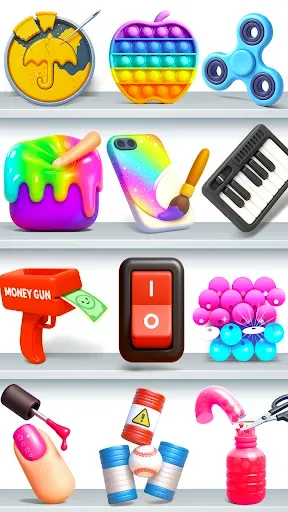 Скриншот 3 — Satisfying Toys : Calm Games