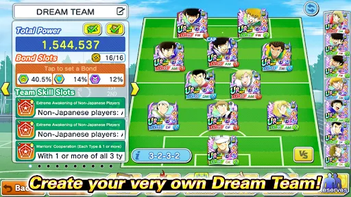 Скриншот 5 — Captain Tsubasa: Dream Team