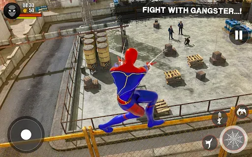 Скриншот 3 — Spider Rope Hero: Crime Rescue