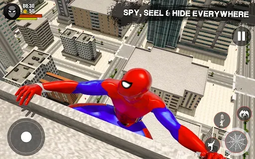 Скриншот 5 — Spider Rope Hero: Crime Rescue