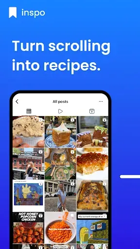 Скриншот 1 — Inspo - Recipes & Meal Planner