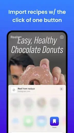 Скриншот 4 — Inspo - Recipes & Meal Planner